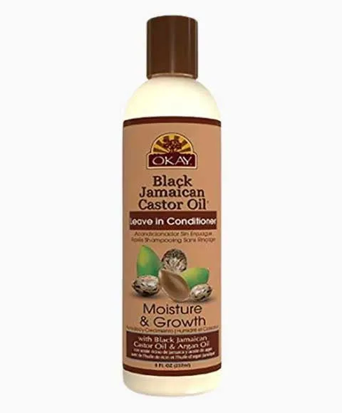 Okay  Black Jamaican Castor Oil Leave In Conditioner