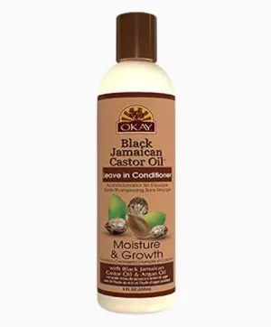 Okay  Black Jamaican Castor Oil Leave In Conditioner