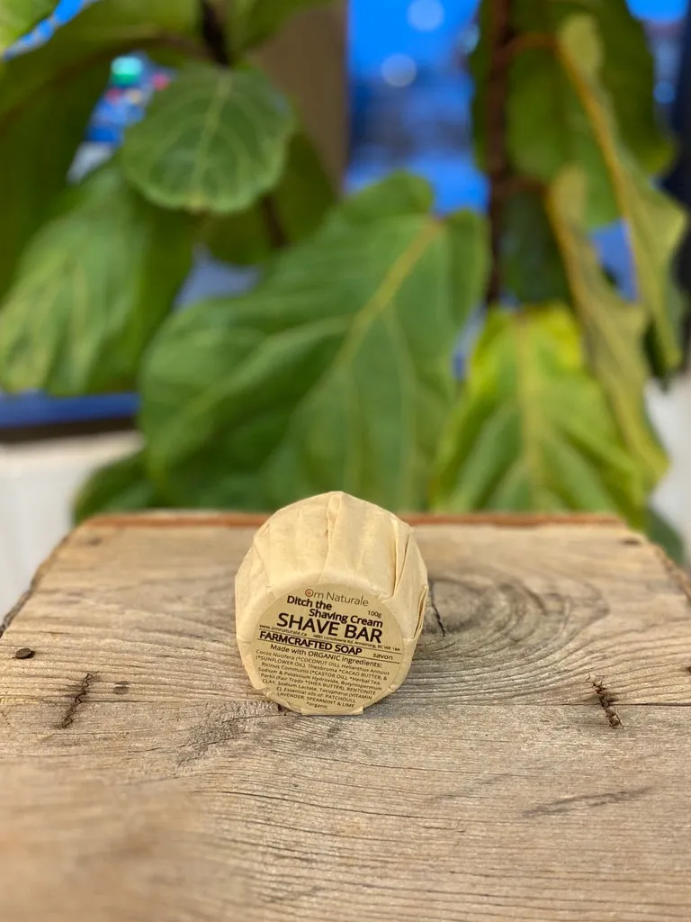 Om Naturale - Ditch the Shaving Cream Shave Bar