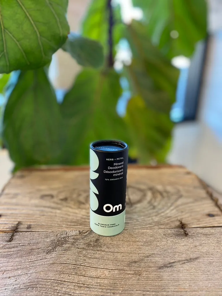 Om Organics - Herb   Petal Mineral Deodorant