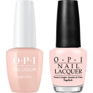 OPI Intelli GelColor   Matching Lacquer Bubble Bath #S86