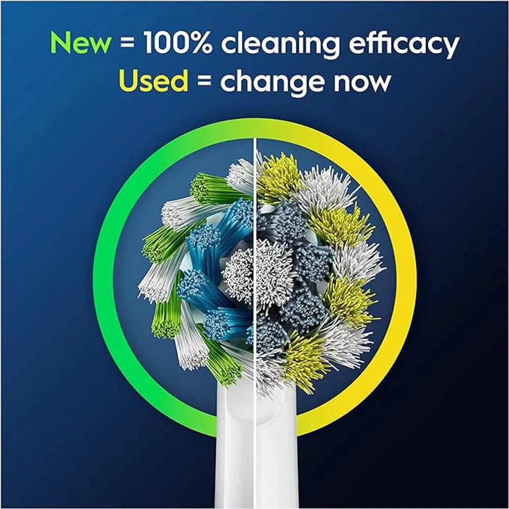 Oral B Cross Action Refills 4 pack