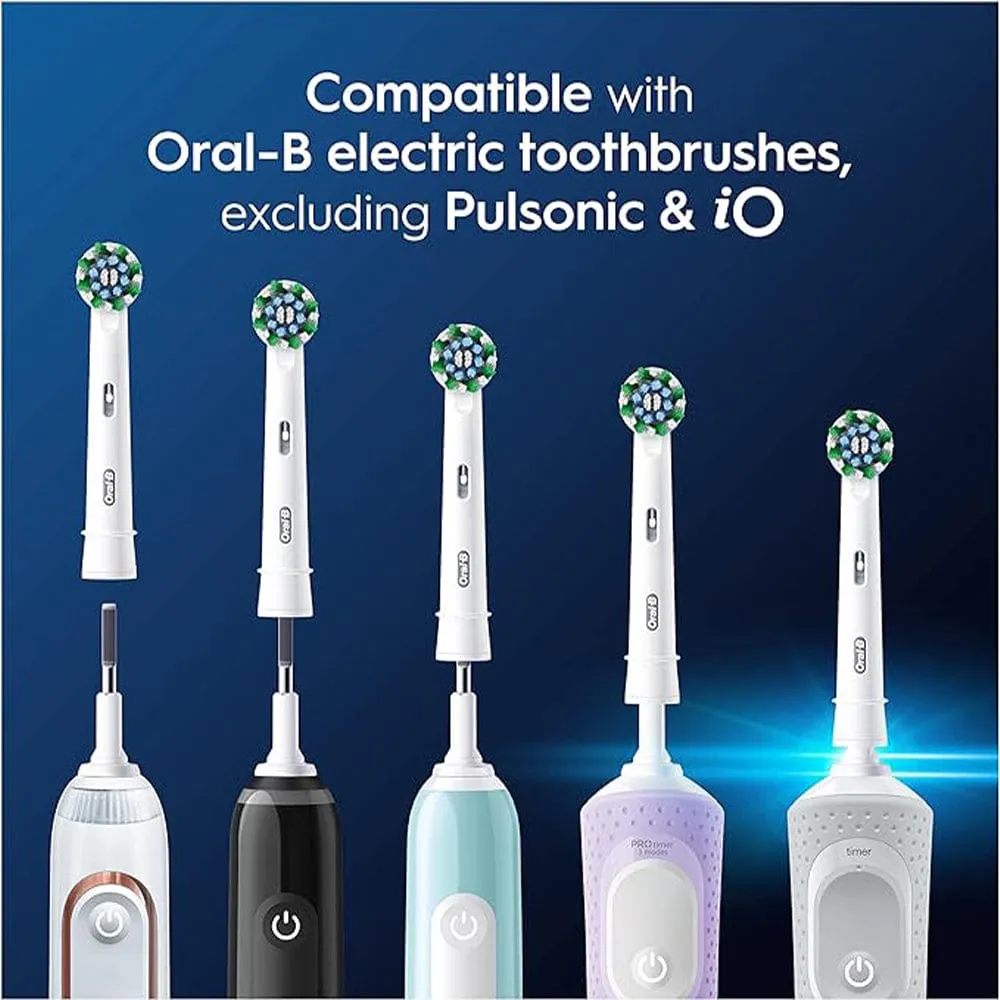 Oral B Cross Action Refills 4 pack