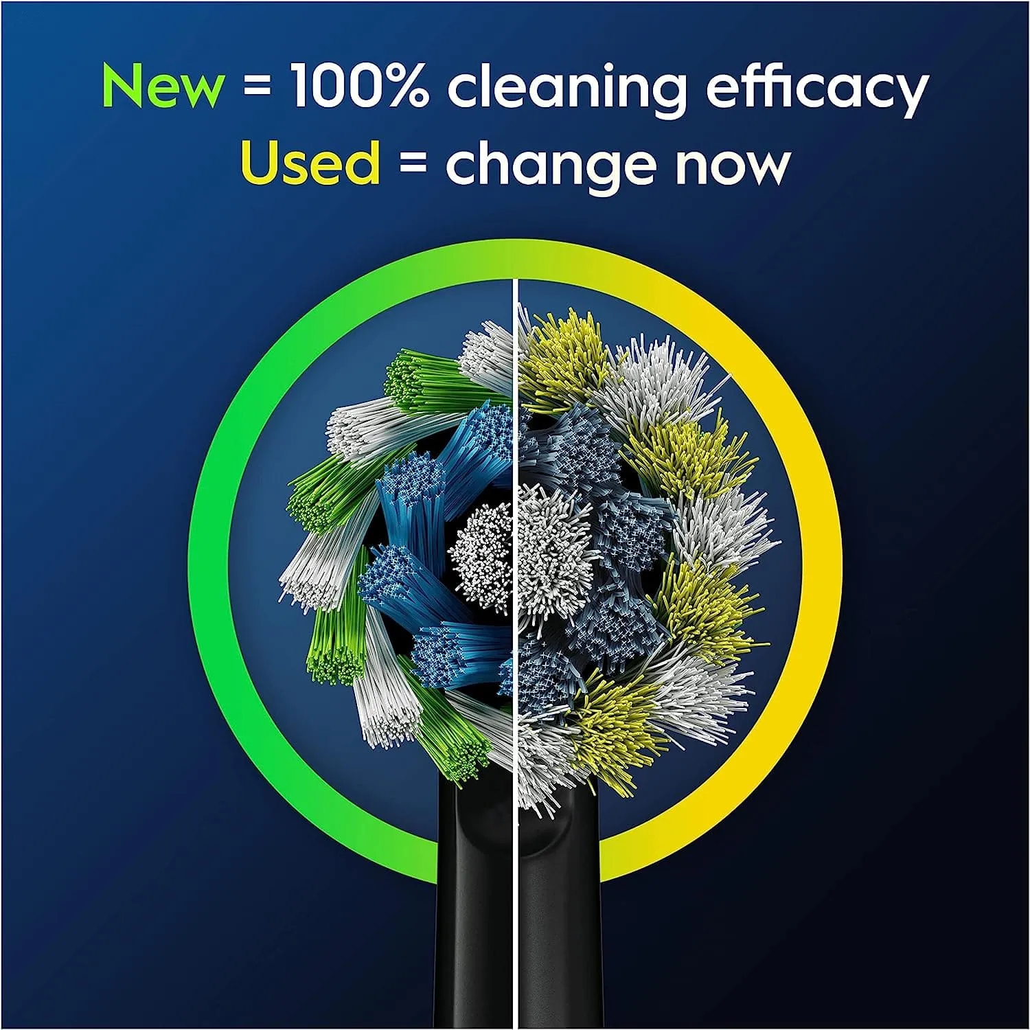 Oral-B Pro 3 Electric Toothbrush for Adults - 3 Modes, 1 Cross Action Head, Teeth Whitening, 2-Pin UK Plug, 3000 - Black | Gift for Women/Men