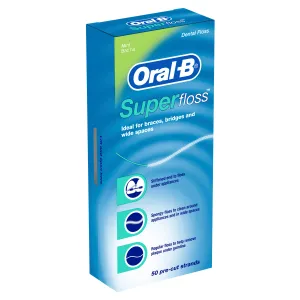 Oral-B Super Floss Unwaxed 50m
