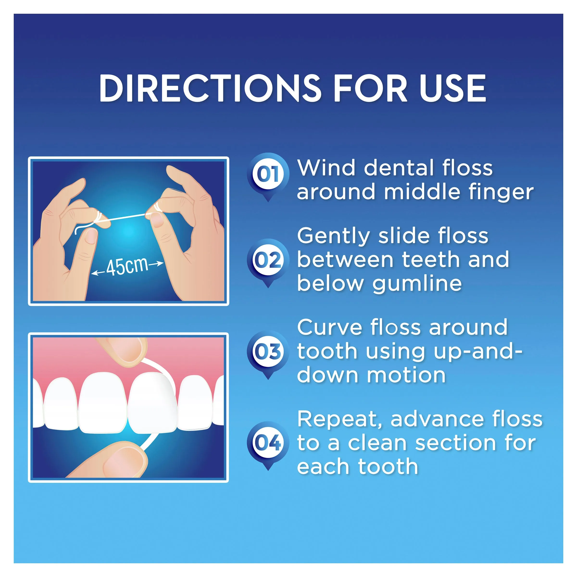 Oral-B Super Floss Unwaxed 50m