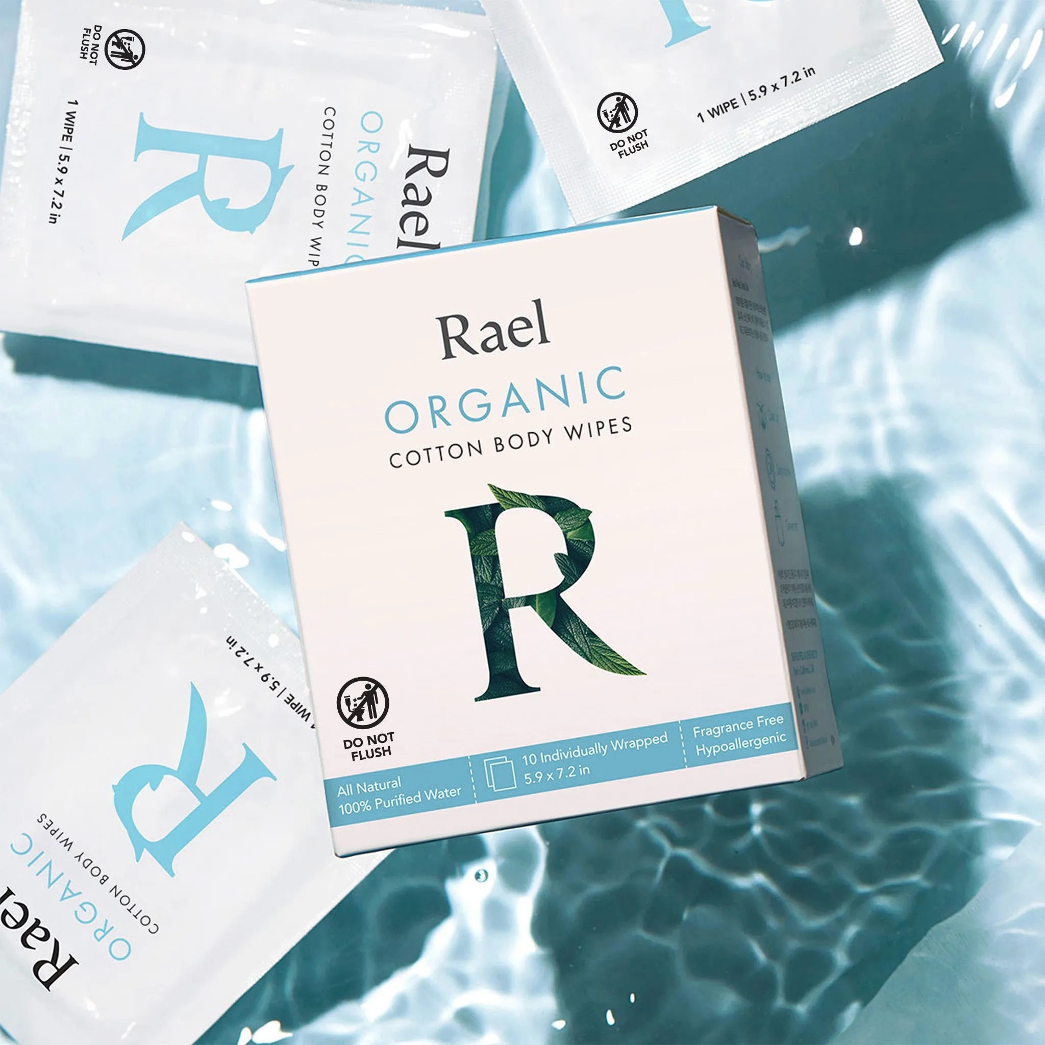 Organic Cotton Body Wipes