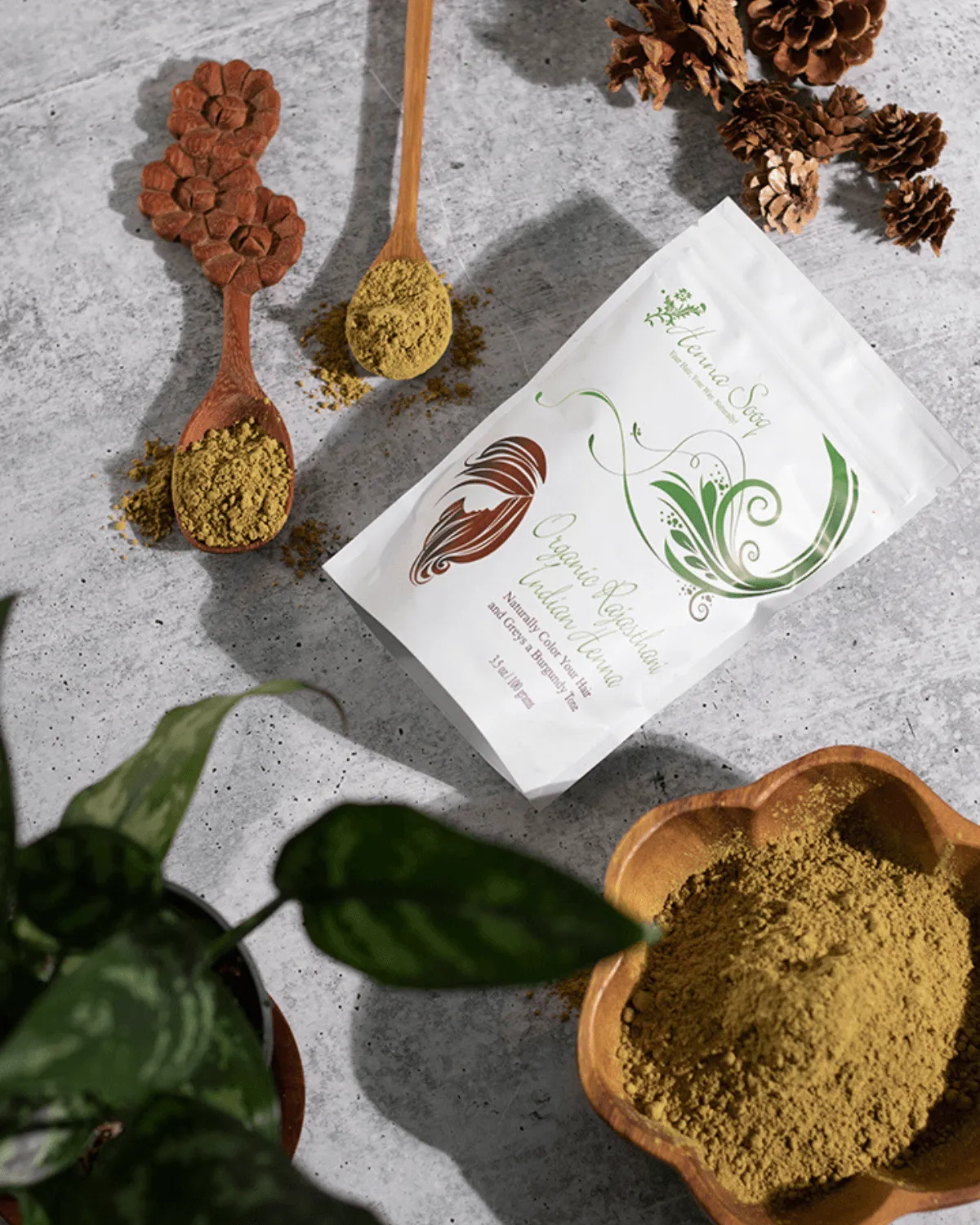 Organic Rajasthani Indian Henna Hair Dye