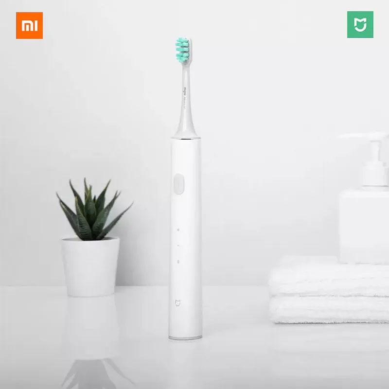 Original Xiaomi Mijia T300 Sonic Electric Toothbrush Mi Smart Electric Toothbrush 25 day High Frequency Vibration Magnetic Motor