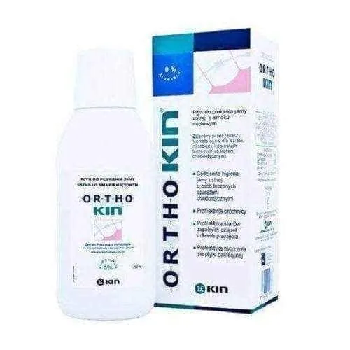 OrthoKIN liquid mint mouthwash 500ml