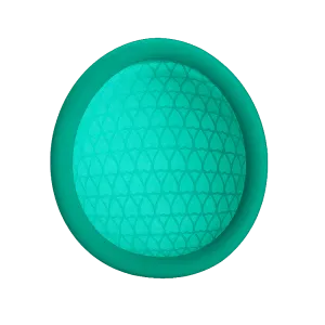 OVOLO Reusable Menstrual Disc - Turquoise