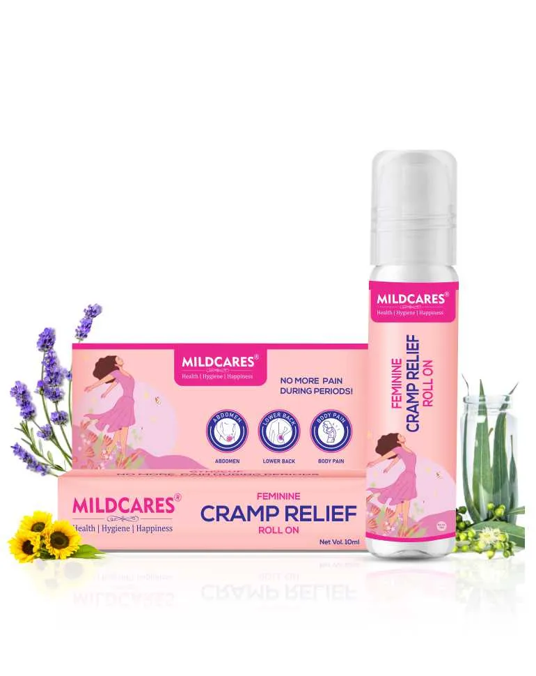 Pack Of 2 Gynocup Menstrual Cup (Free Cramp Relief Roll On)