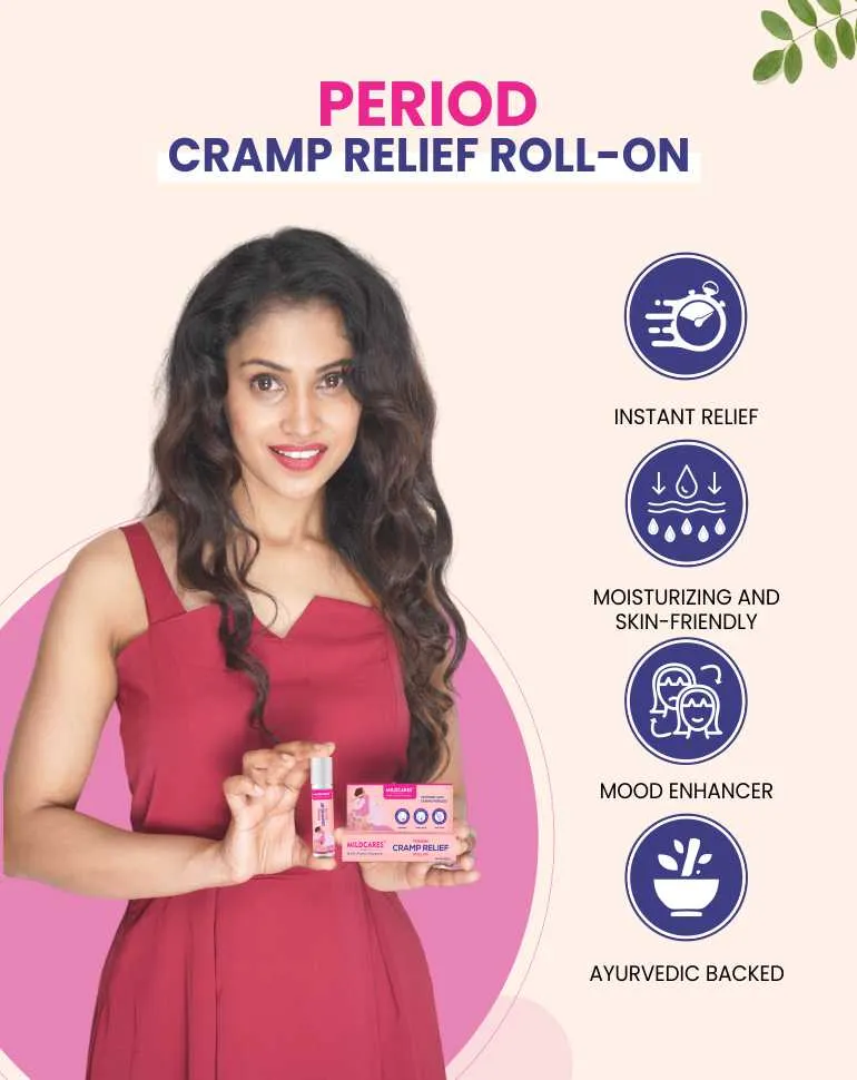 Pack Of 2 Gynocup Menstrual Cup (Free Cramp Relief Roll On)