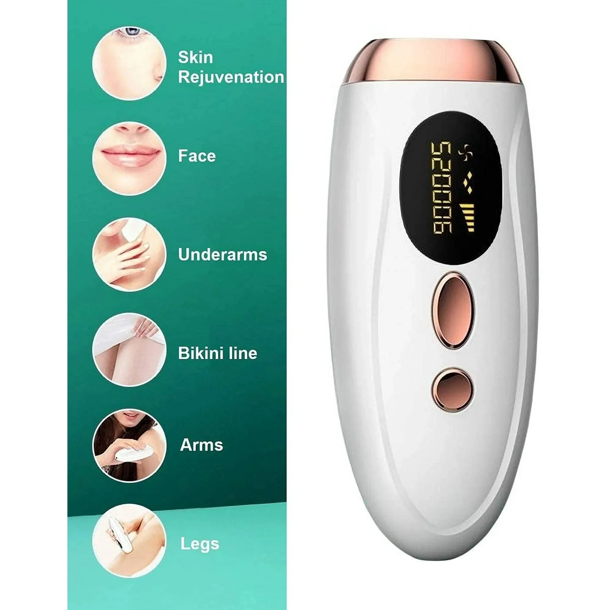 Painless Laser Hair Removal Device