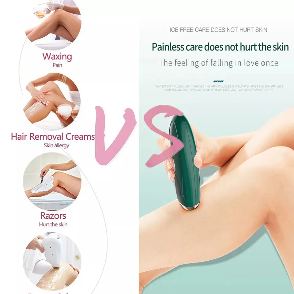 Painless Laser Hair Removal Device