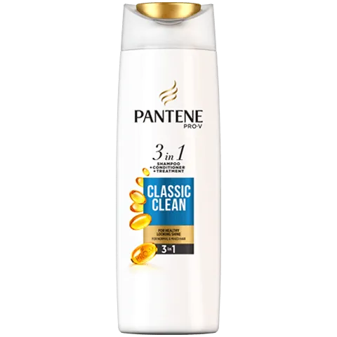 Pantene Pro-V Classic Clean 3in1 Shampoo, Conditioner & Treatment 360ml
