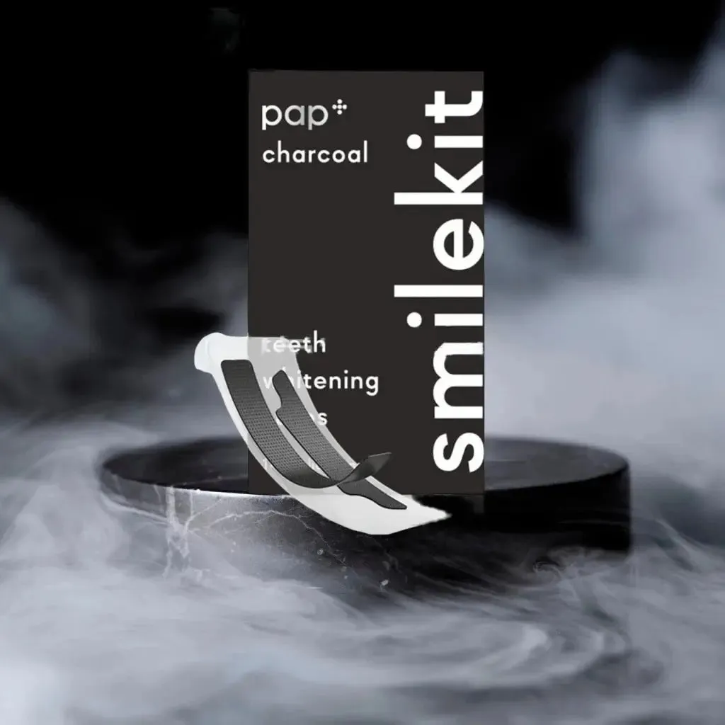 PAP  Charcoal Whitening Strips