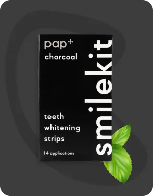 PAP  Charcoal Whitening Strips