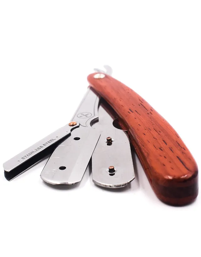 Parker - SRRW Straight Razor, Clip Type, Rosewood Handle