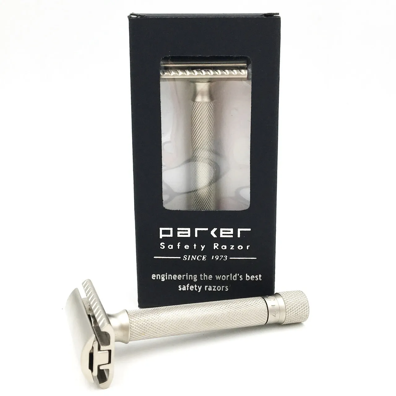 PARKER VARIANT ADJUSTABLE SAFETY RAZOR - SATIN CHROME
