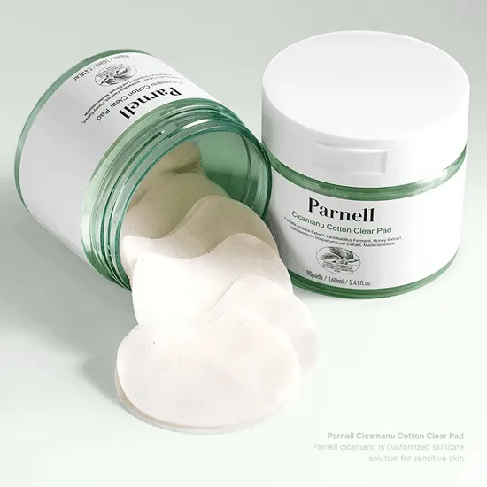 [Parnell] Cicamanu Cotton Clear Pad 160ml 90EA