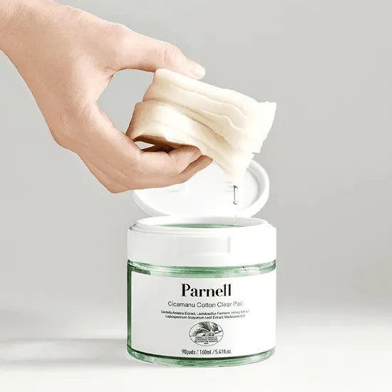 [Parnell] Cicamanu Cotton Clear Pad 160ml 90EA