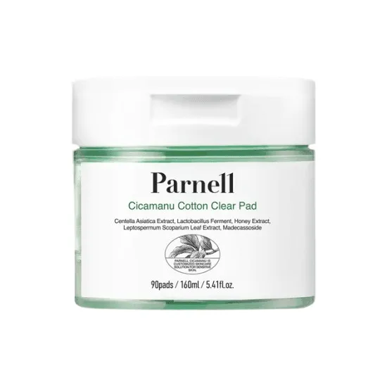 [Parnell] Cicamanu Cotton Clear Pad 160ml 90EA