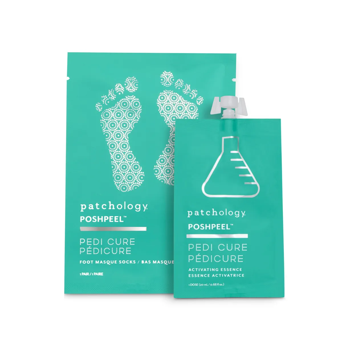 Patchology Posh Peel PediCure - 1 Treatment/Box