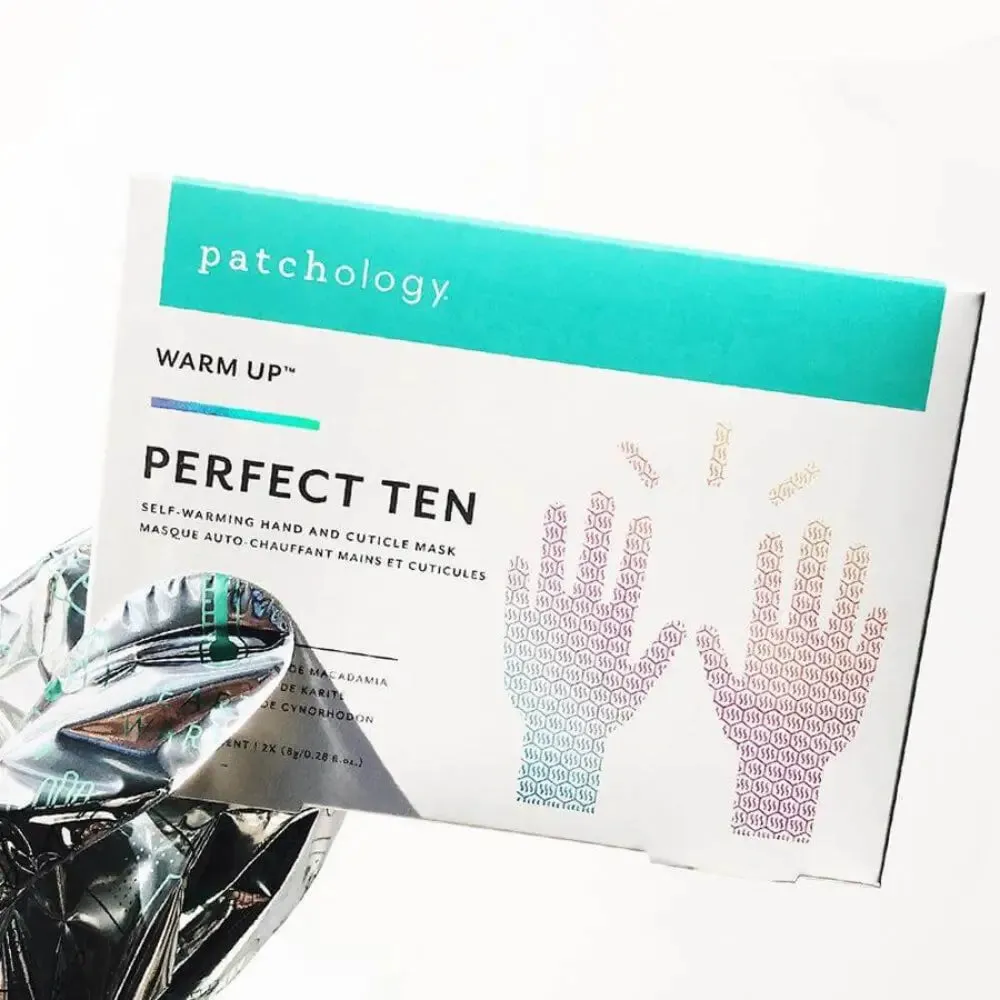 Patchology Warm Up™ Perfect 10 Self-Warming Hand and Cuticle Mask - 1 treatment/box
