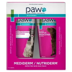 PAW - Medi-NutriDerm Infected Skin Duo Pack for Dogs and Cats (2x200ml)