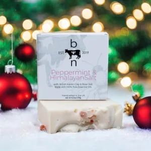 Peppermint & Himalayan Salt Tallow Soap bar
