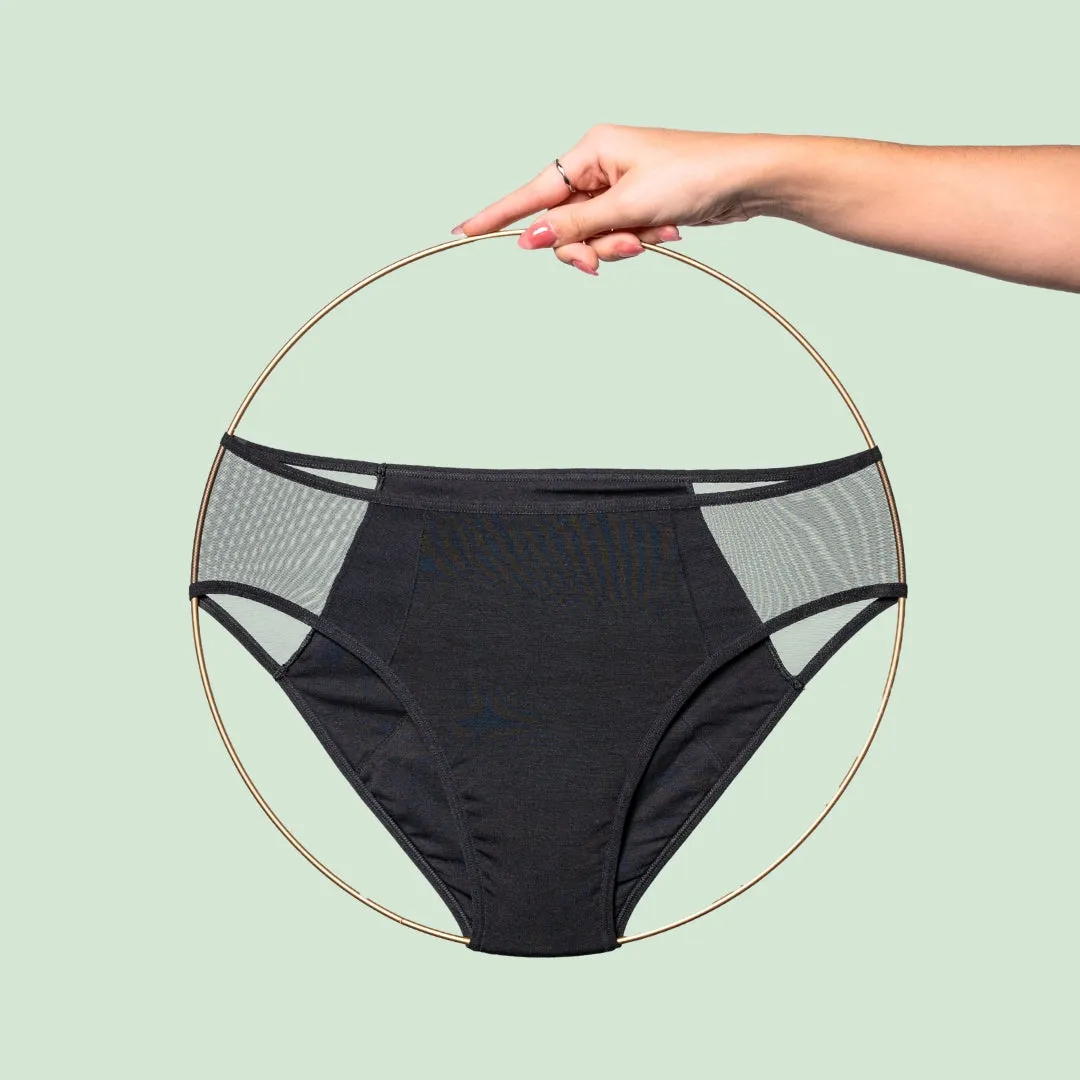 Period Panty – Hipster mit Mesh (strong flow)
