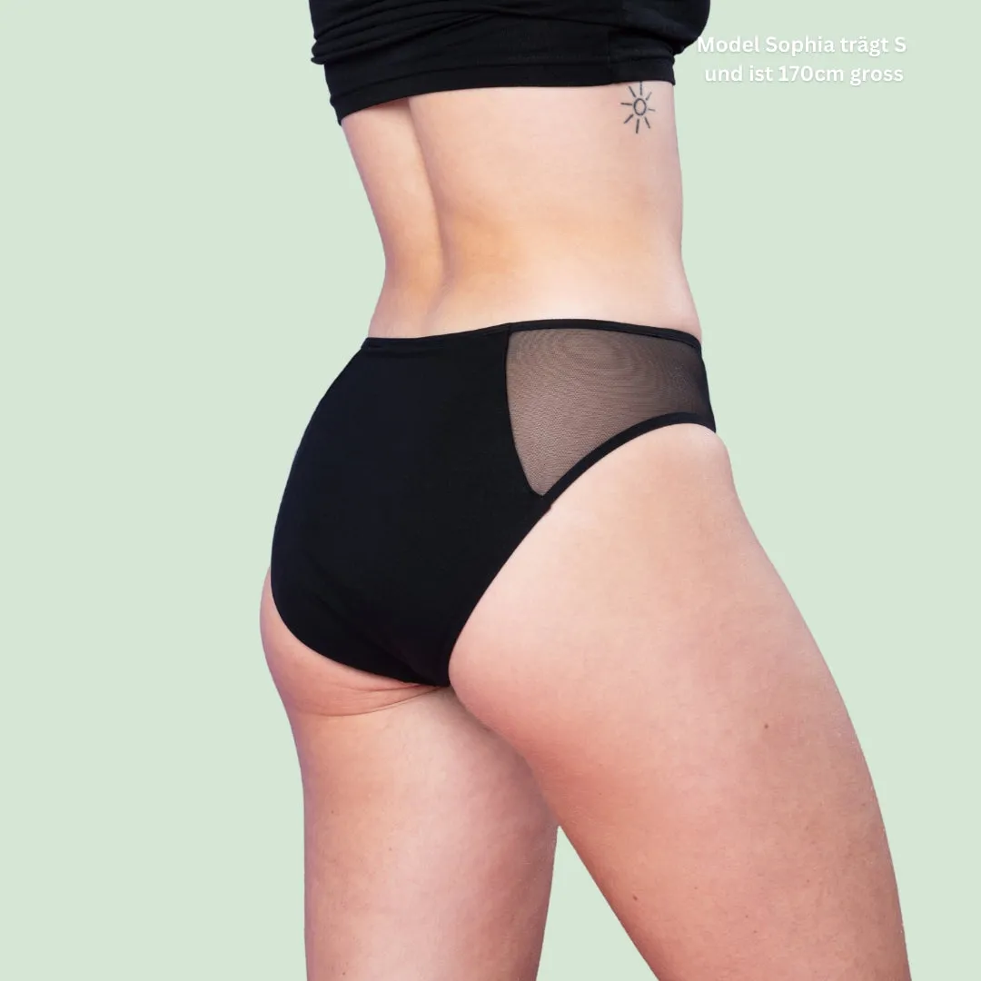 Period Panty – Hipster mit Mesh (strong flow)