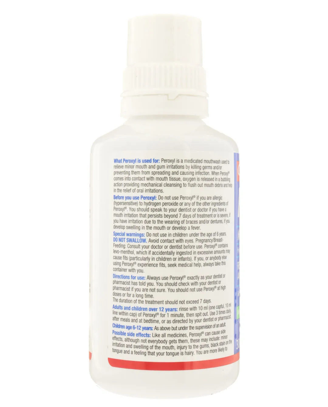 Peroxyl Mouthwash Mint Flavour 300ml