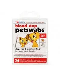 Petkin Blood stop Swabs 24 Swabs