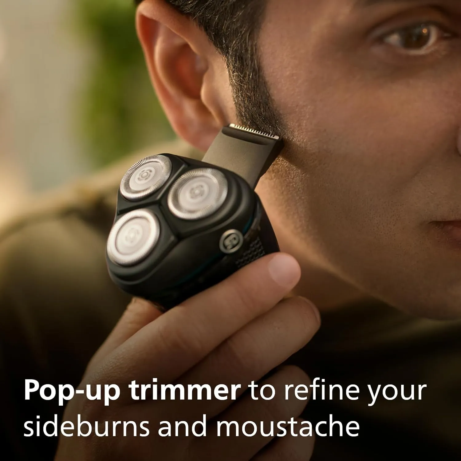 Philips 3000 Series Wet & Dry Electric Shaver for Men, SkinProtect Technology, Pop-Up Trimmer, Cordless (Model S3145/00)