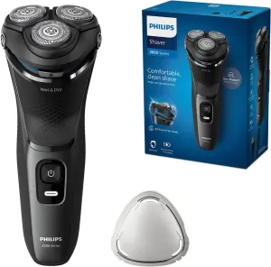 Philips 3000 Series Wet & Dry Electric Shaver for Men, SkinProtect Technology, Pop-Up Trimmer, Cordless (Model S3145/00)