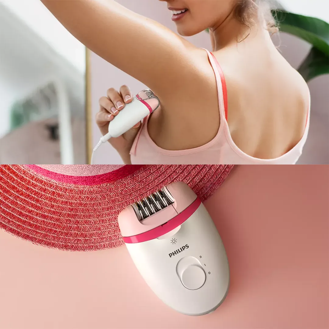 Philips BRE255 Satinelle Essential Corded Compact Epilator