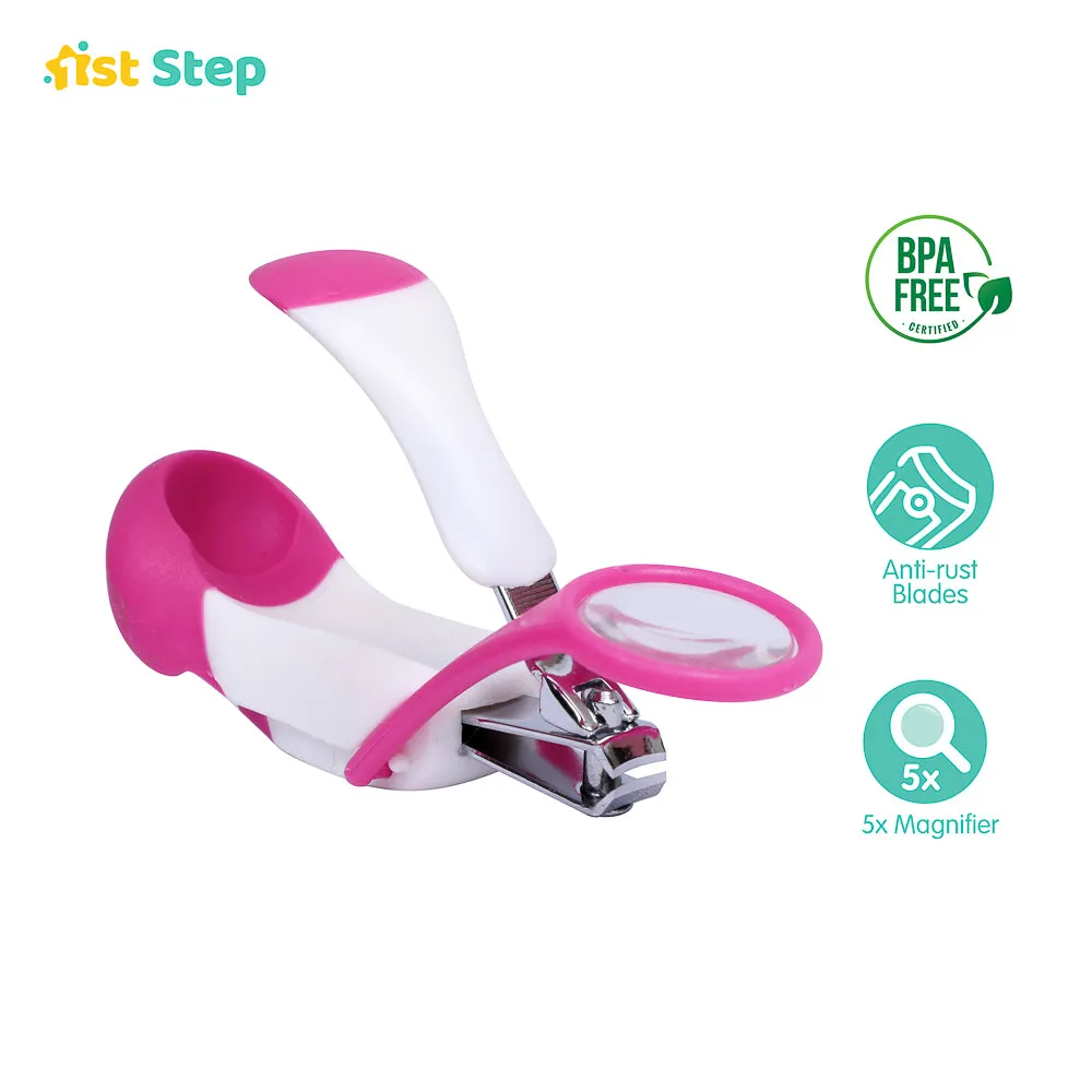 Pink Magnifying Glass Nail Clipper