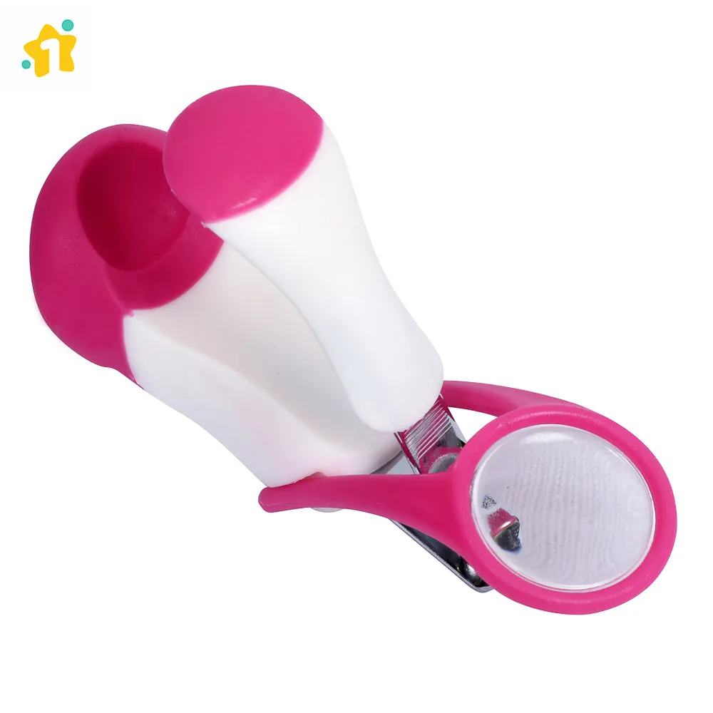 Pink Magnifying Glass Nail Clipper