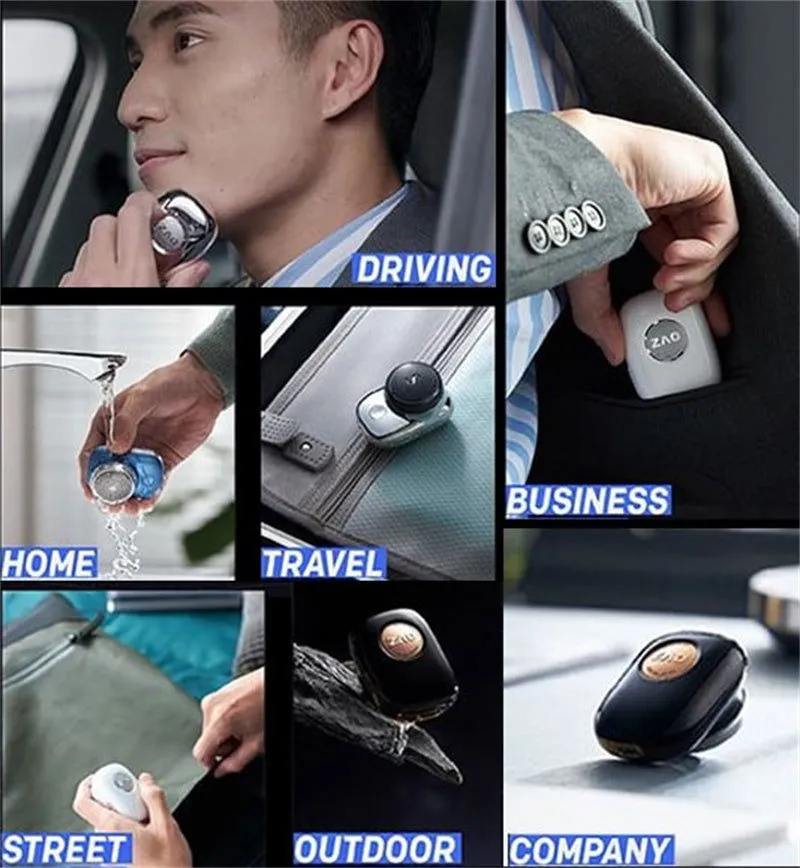 Pocket-Size Travel Shaver