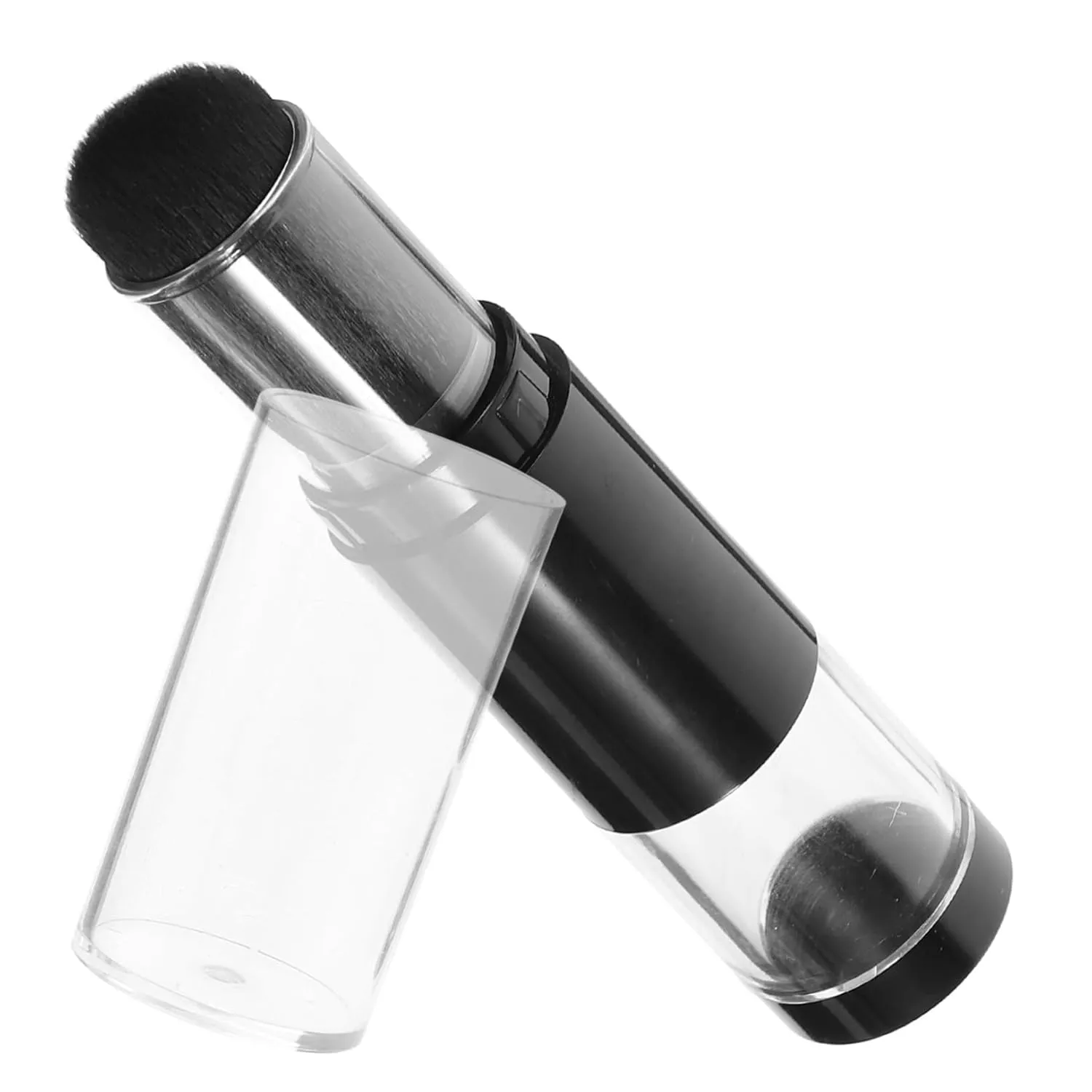 Portable Makeup Brush Refillable Foundation Powder Brush for Loose Powder Blush