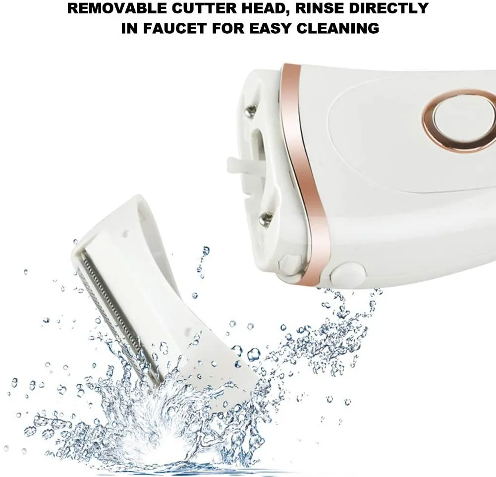 Portable USB Rechargeable Women Painless Electric Epilator Hair Removal Shaving Machine  with LCD Screen