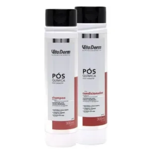 Post Chemistry Damaged Hair Reconstruction Treatment Kit 2x300ml - Vita Derm