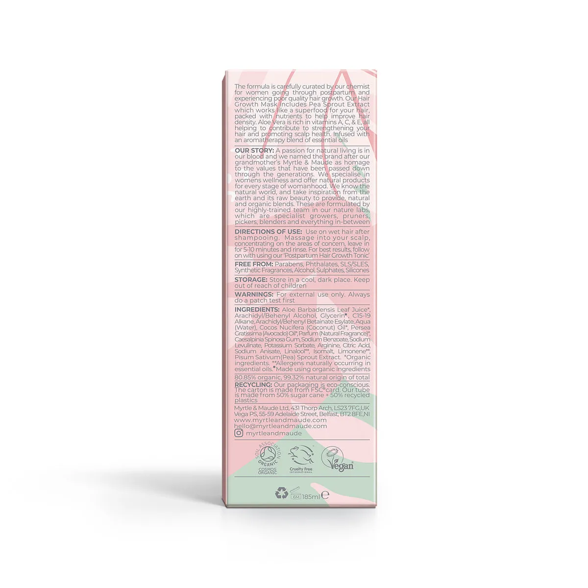 Postpartum Hair Growth Mask