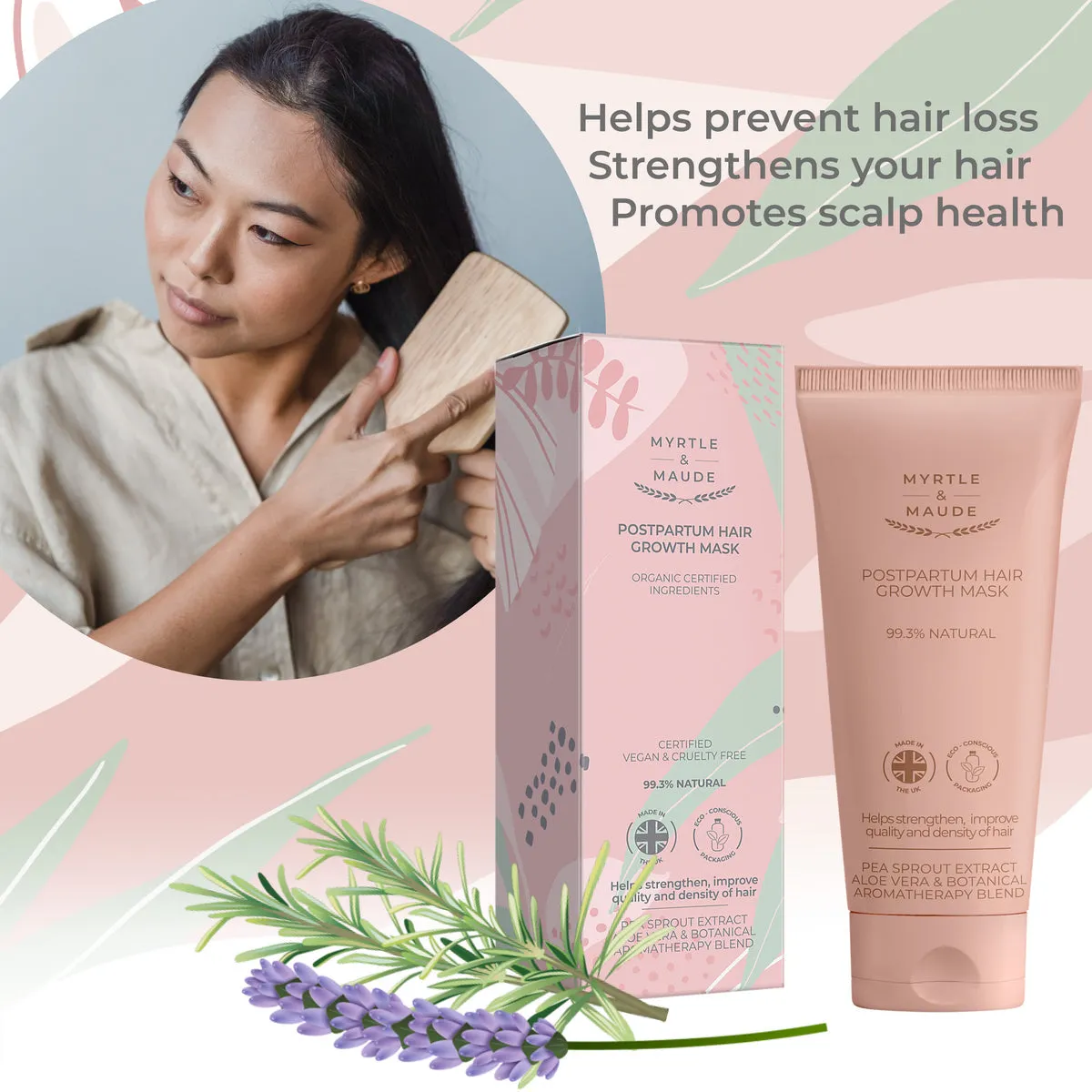 Postpartum Hair Growth Mask