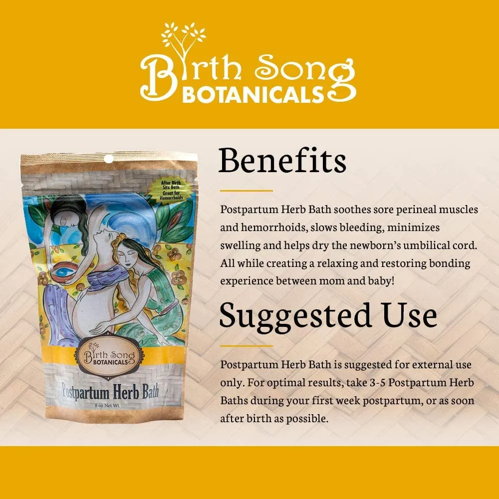 Postpartum Herb Bath