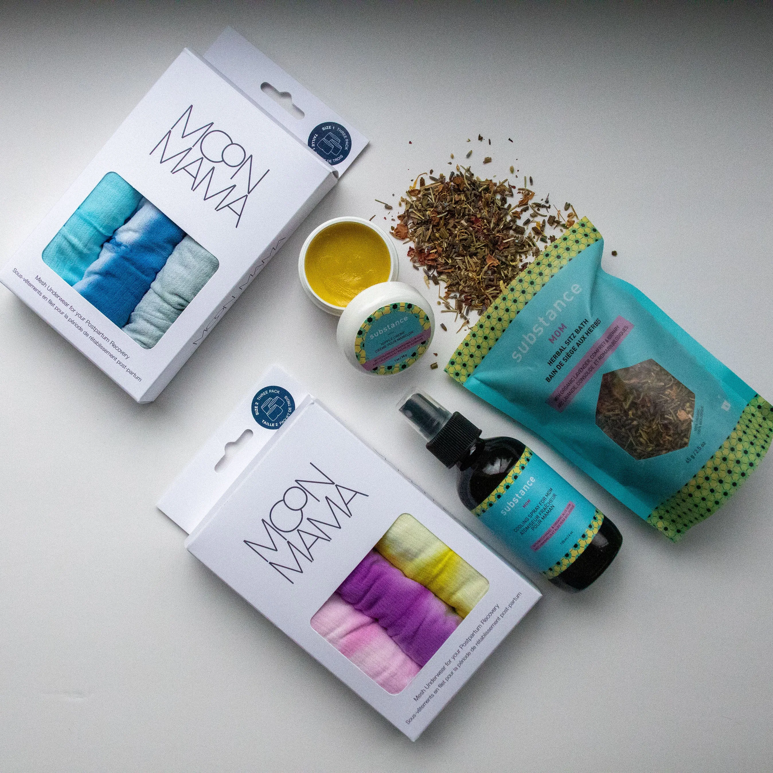Postpartum Recovery Kit - Rainbow 6 Pack