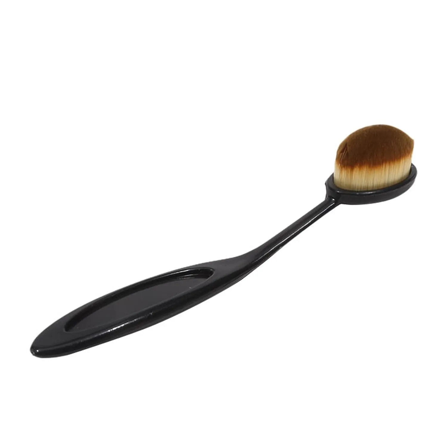 Practical Toothbrush Loose Powder Brush Set Foundation Makeup Brushes For Blending Cream Blusher Cosmetics Tools(5PCS)