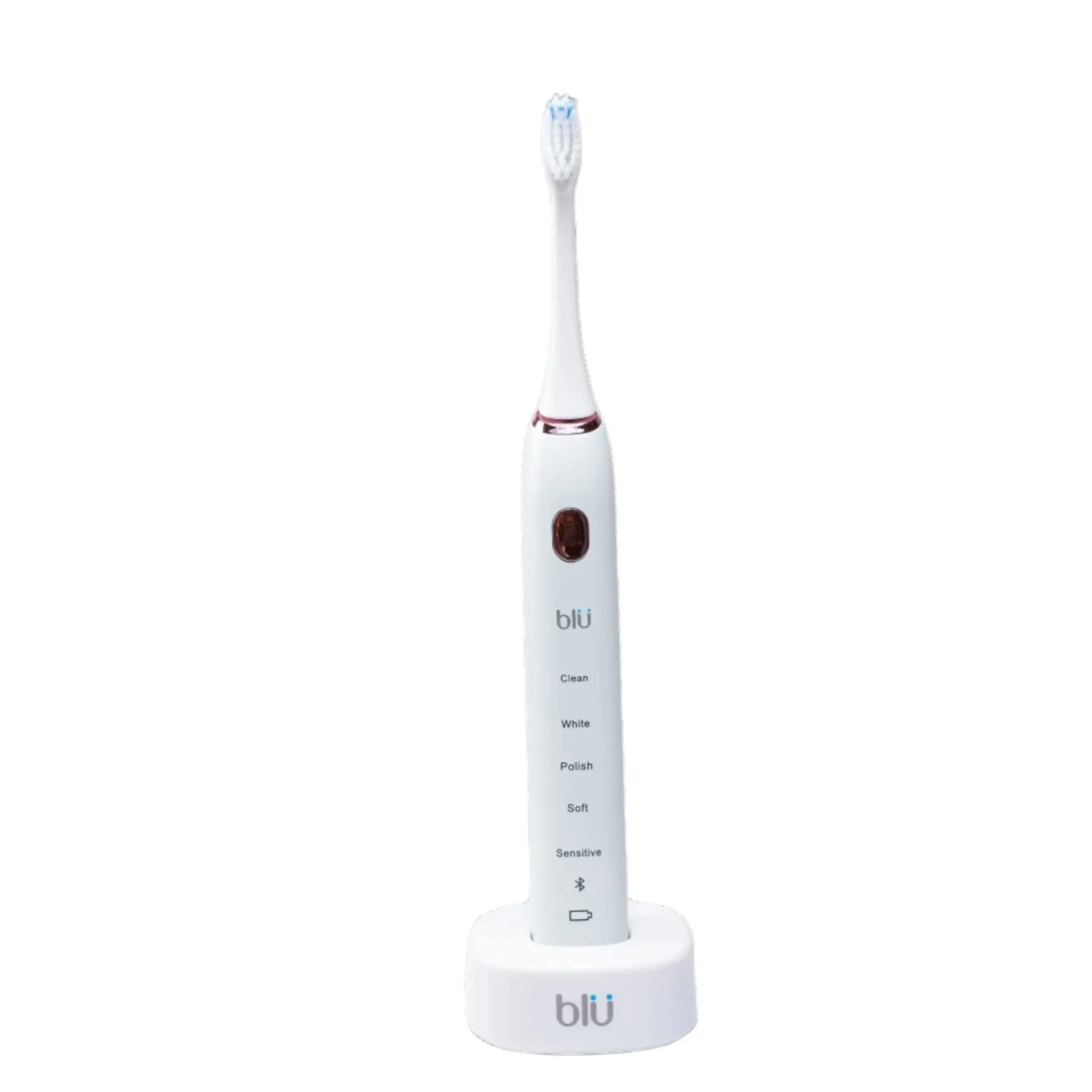 Practice Sample of BLU Smart Toothbrush and APP (White Rose)